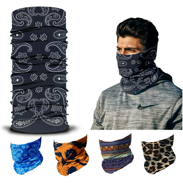 Magic Headwear Feathers Outdoor Scarf Headbands Bandana Mask Neck Gaiter Head Wrap Mask Sweatband 